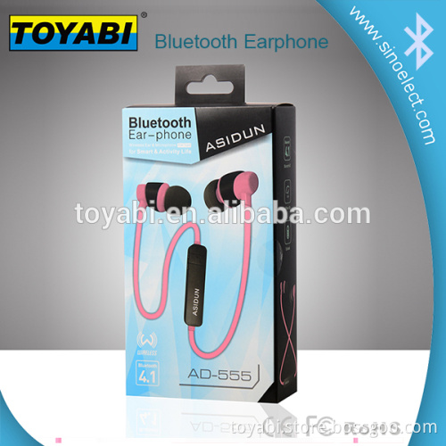 Bluetooth V4.1 Wireless sport Headset including package and with BQB certification